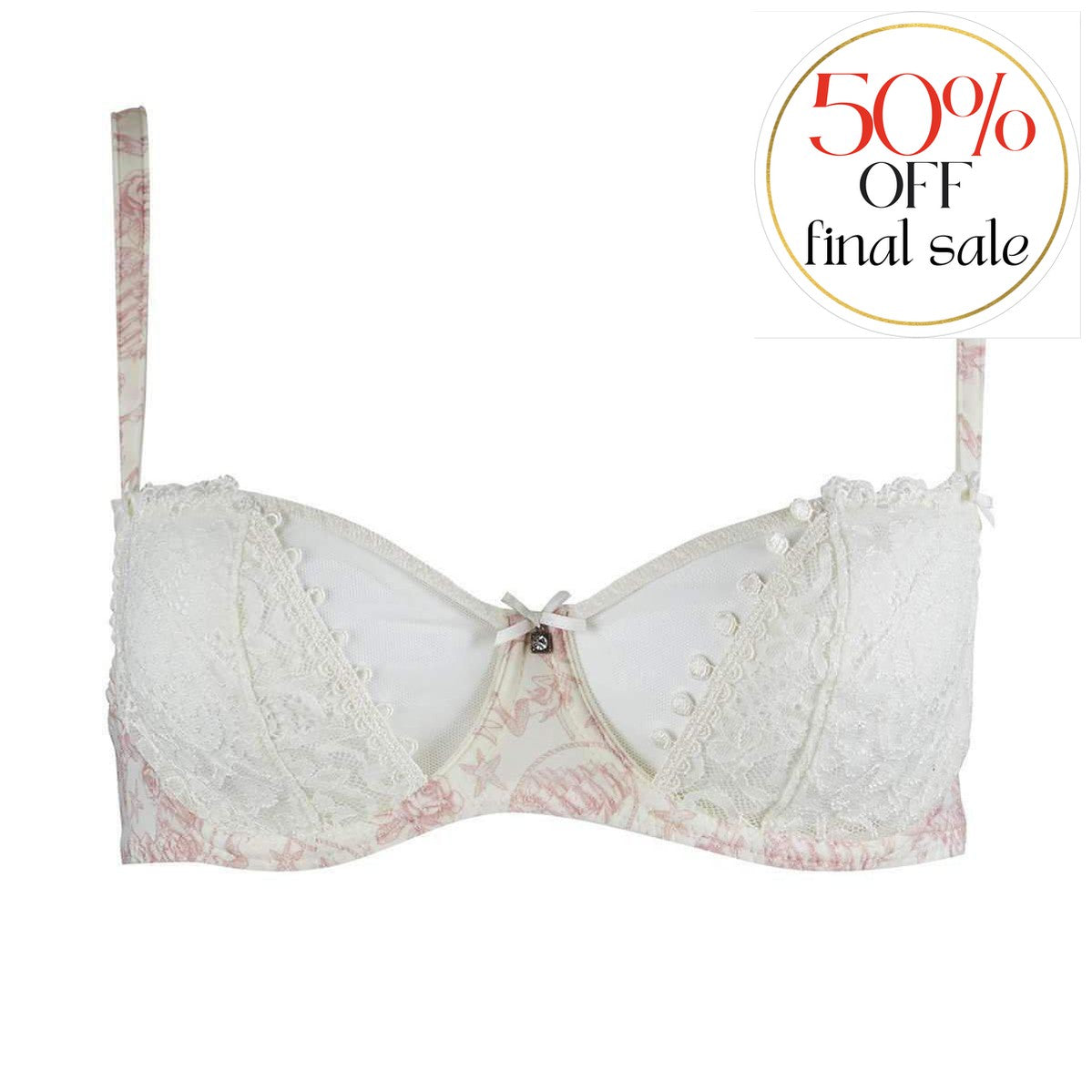 Aubade La Belle Corsaire Half Cup Bra CA14-Anna Bella Fine Lingerie-Bulle-32-D