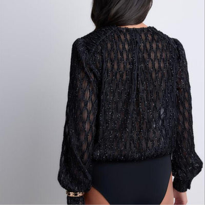 Aubade Les Bodys 1M84-Bodysuit-Aubade Paris-Black-XSmall-Anna Bella Fine Lingerie, Reveal Your Most Gorgeous Self!