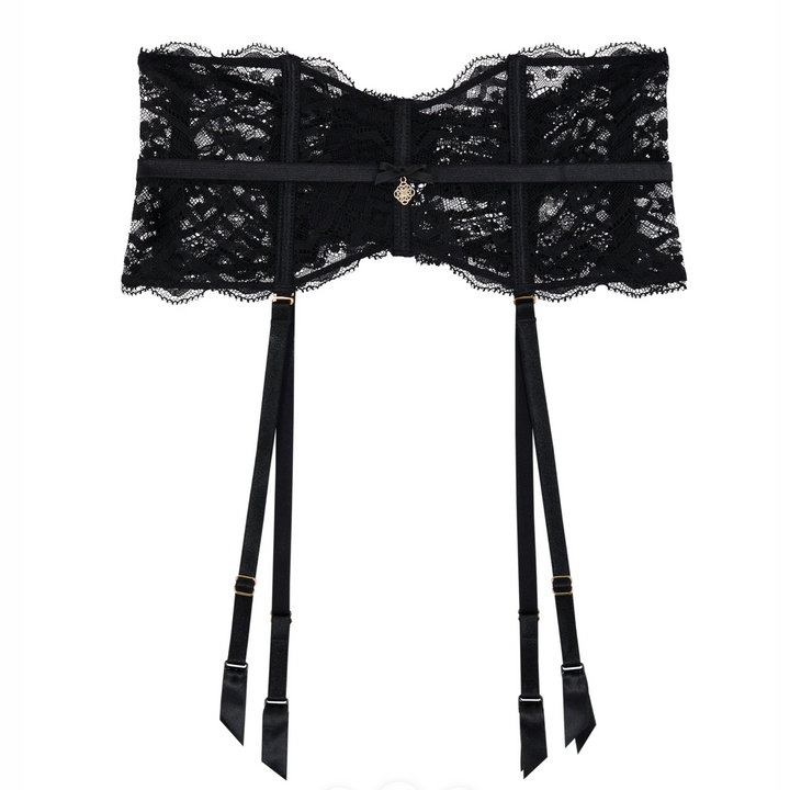 Aubade Love Vertigo WAISTCINCHER in Black 7I52-Garter Belt-Aubade Paris-Black-XSmall-Anna Bella Fine Lingerie, Reveal Your Most Gorgeous Self!