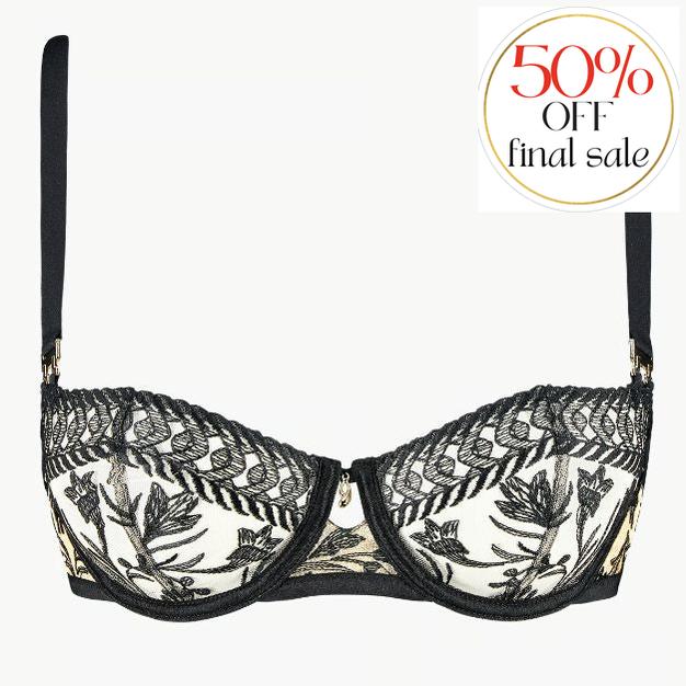 Aubade Magnetic Spell Half Cup Bra 2DF14-Bras-Aubade Paris-Mystere-34-C-Anna Bella Fine Lingerie, Reveal Your Most Gorgeous Self!