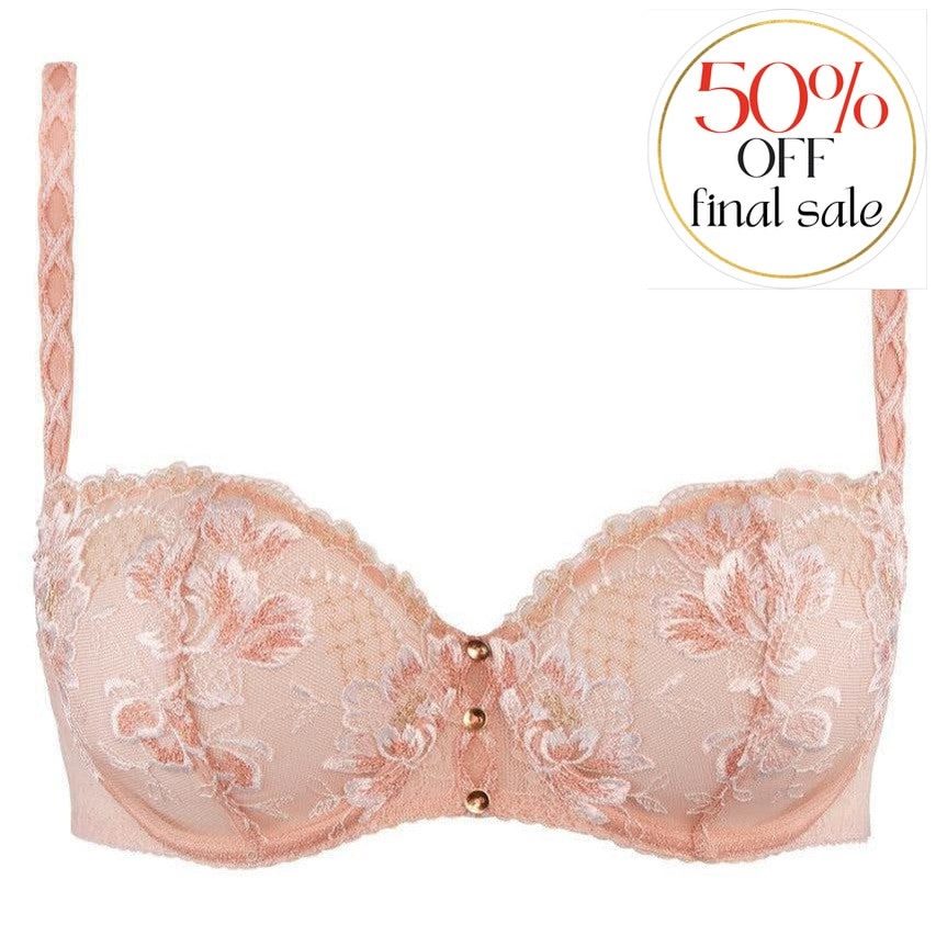 Aubade Mélodie d’Eté Moulded Half Cup Bra ICN04-Bras-Aubade Paris-Aurore-32-B-Anna Bella Fine Lingerie, Reveal Your Most Gorgeous Self!
