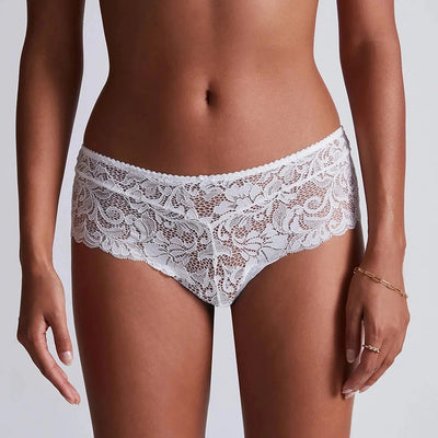 Aubade Mon Bijou St. Tropez Brief in BLANC UA70-6-Anna Bella Fine Lingerie-Blanc-XSmall-