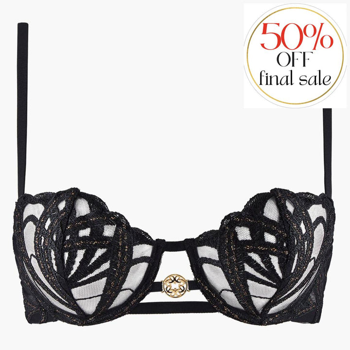 Aubade My Desire Half Cup Bra in Secret Date 1CF14-Anna Bella Fine Lingerie-Secret Date-32-C