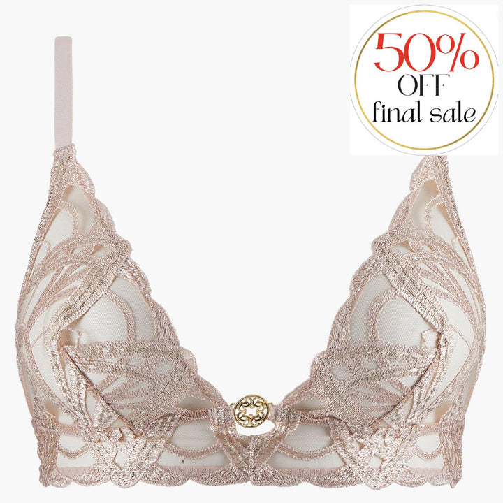 Aubade My Desire Triangle Bralette 1C10 in Love Affair-Bralette-Aubade Paris-Love Affair-XSmall-Anna Bella Fine Lingerie, Reveal Your Most Gorgeous Self!