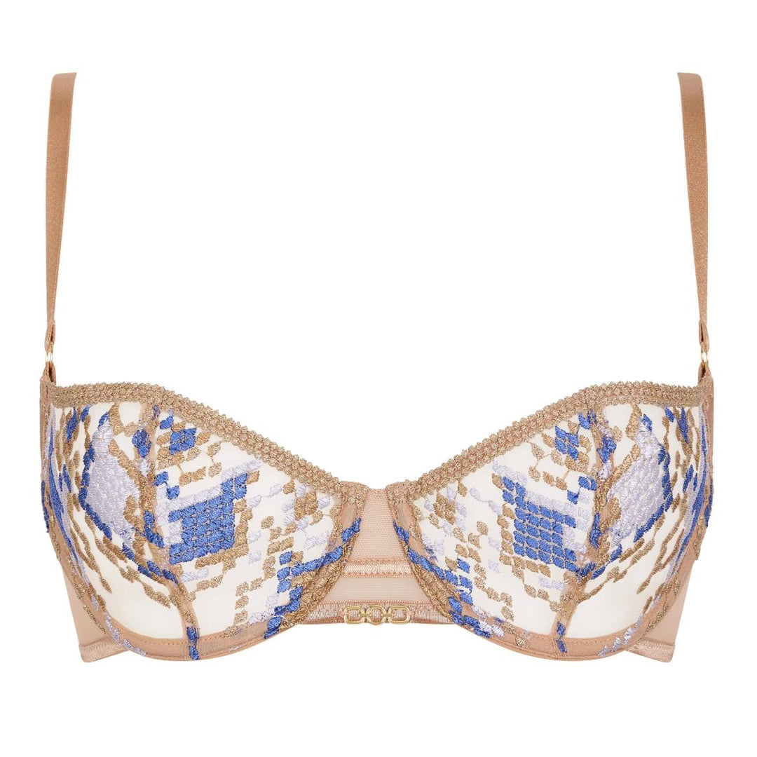 Aubade Poetic Delights Half Cup Bra 6GF14-Bras-Aubade Paris-Skyway-32-B-Anna Bella Fine Lingerie, Reveal Your Most Gorgeous Self!