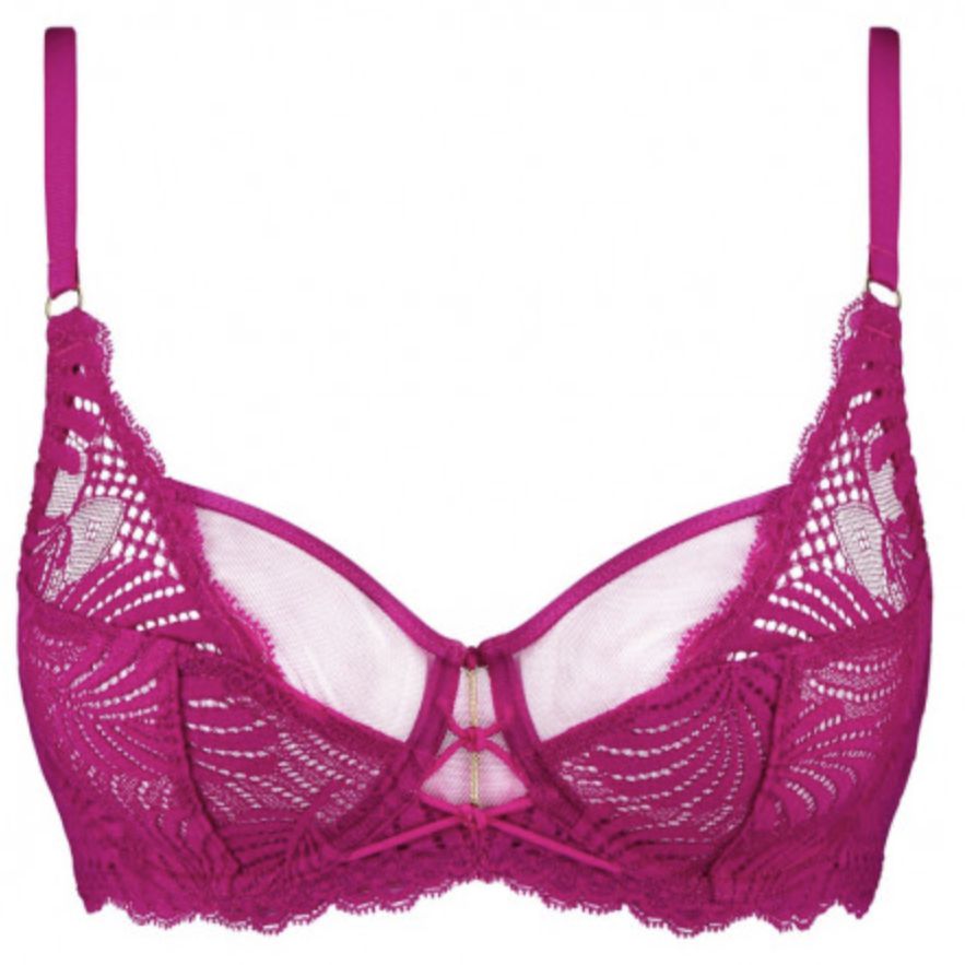 Aubade Rhythm of Desire Full Cup Bra 2AN13-1-Anna Bella Fine Lingerie-Radiant Pink-34-C