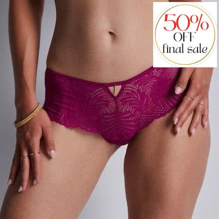 Aubade Rhythm of Desire St. Tropez Brief 2A70-Panties-Aubade Paris-Radiant Pink-XSmall-Anna Bella Fine Lingerie, Reveal Your Most Gorgeous Self!