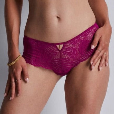 Aubade Rhythm of Desire St. Tropez Brief 2A70-Panties-Aubade Paris-Radiant Pink-XSmall-Anna Bella Fine Lingerie, Reveal Your Most Gorgeous Self!