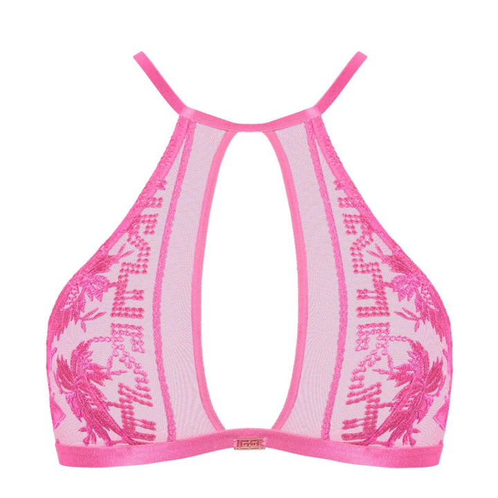 Aubade Rules of Attraction Brassiere in Exciting Pink 4B03-Bralette-Aubade Paris-Exciting Pink-XSmall-Anna Bella Fine Lingerie, Reveal Your Most Gorgeous Self!