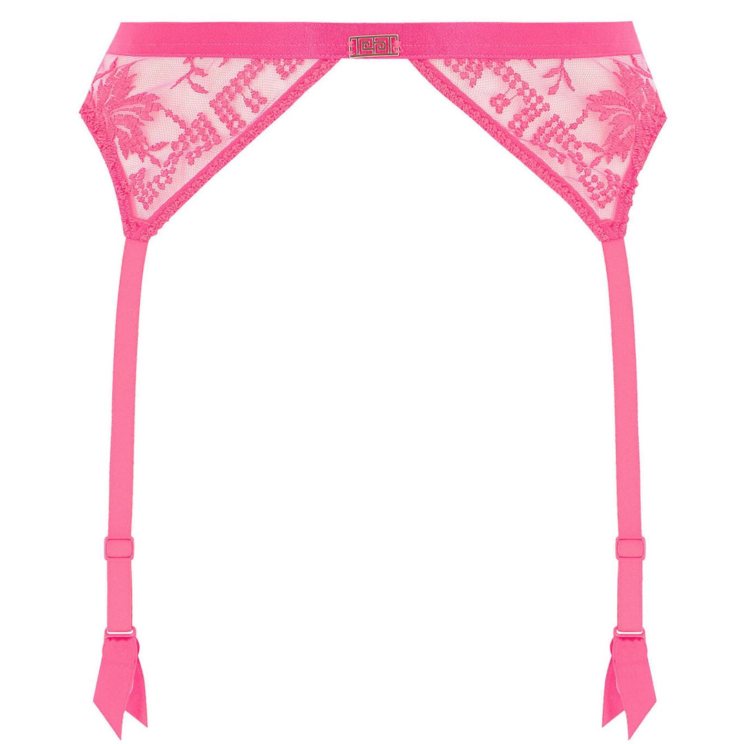 Aubade Rules of Attraction Suspender Belt 4B50-Garter Belt-Aubade Paris-Exciting Pink-XSmall-Anna Bella Fine Lingerie, Reveal Your Most Gorgeous Self!