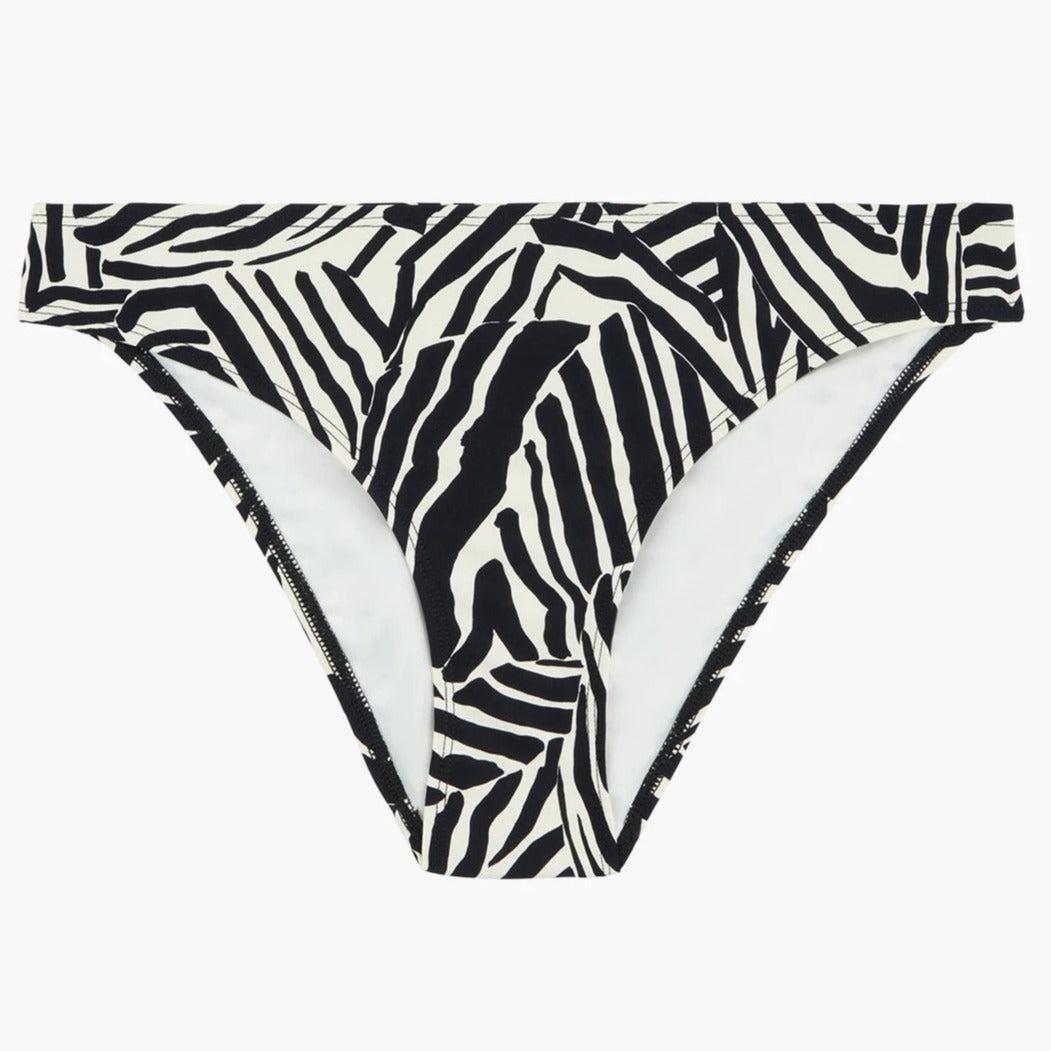 Aubade Savannah Mood Bikini Bottom LV22-Swimwear-Aubade Paris-Zebra-XSmall-Anna Bella Fine Lingerie, Reveal Your Most Gorgeous Self!