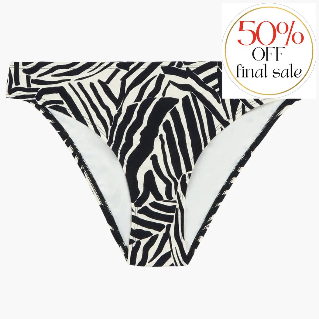 Aubade Savannah Mood Bikini Bottom LV22-Swimwear-Aubade Paris-Zebra-XSmall-Anna Bella Fine Lingerie, Reveal Your Most Gorgeous Self!