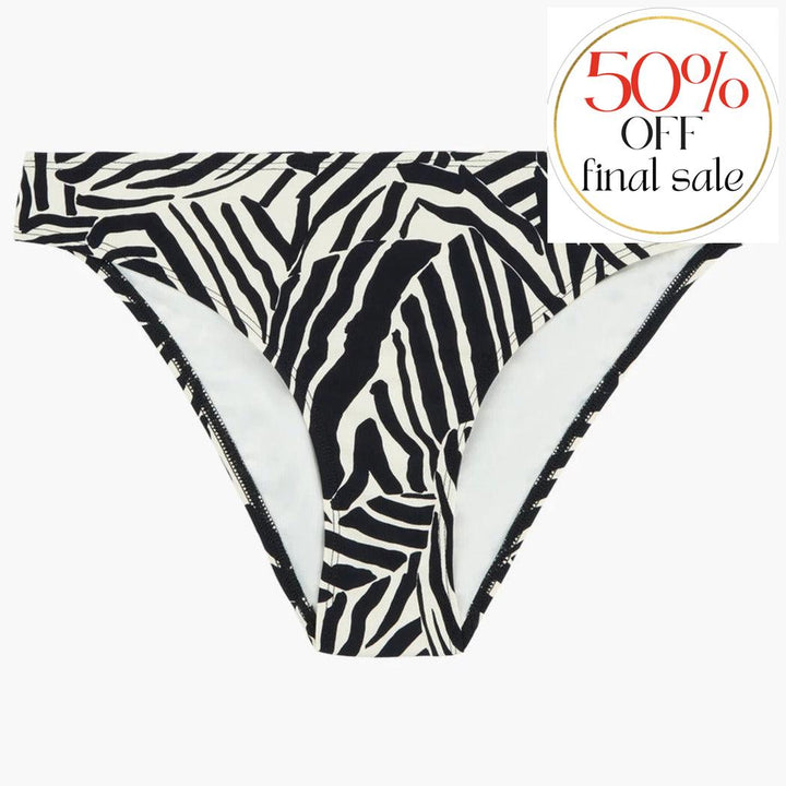 Aubade Savannah Mood Bikini Bottom LV22-Swimwear-Aubade Paris-Zebra-XSmall-Anna Bella Fine Lingerie, Reveal Your Most Gorgeous Self!