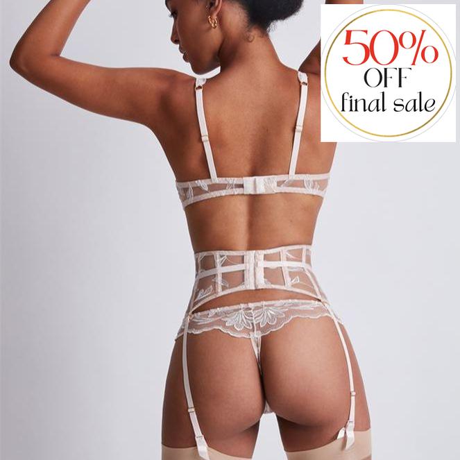Aubade Season of Love Waistcincher LC52-Garter Belt-Aubade Paris-Caresse-XSmall-Anna Bella Fine Lingerie, Reveal Your Most Gorgeous Self!