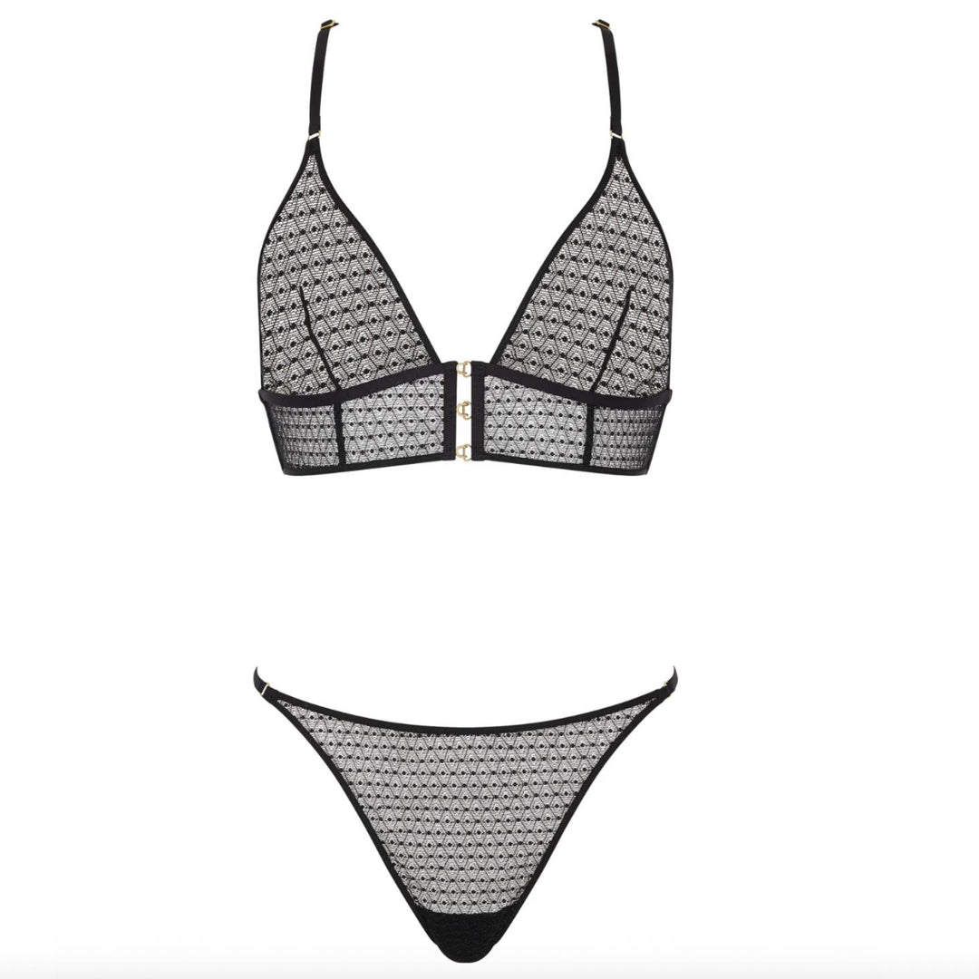 Aubade Secret Language Bra Panty Set PO80E-5-Seduction-Aubade Paris-Anna Bella Fine Lingerie, Reveal Your Most Gorgeous Self!