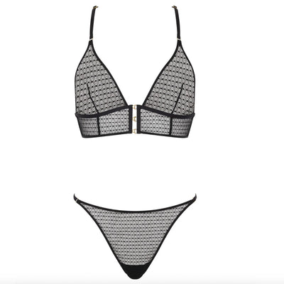 Aubade Secret Language Bra Panty Set PO80E-5-Seduction-Aubade Paris-Anna Bella Fine Lingerie, Reveal Your Most Gorgeous Self!