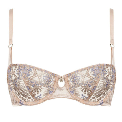 Aubade Sound of Heart Demi Bra 4CF14-Bras-Aubade Paris-Lavender Aura-32-D-Anna Bella Fine Lingerie, Reveal Your Most Gorgeous Self!