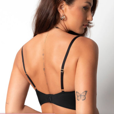 Aubade Sumptuous Waves Bustier in Smoky Attraction 3C36-Bras-Aubade-Smoky Attraction-32-C-Anna Bella Fine Lingerie, Reveal Your Most Gorgeous Self!