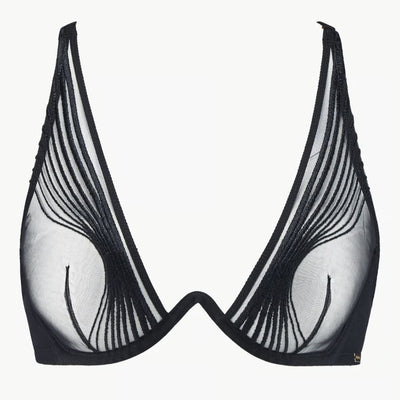 Aubade Sumptuous Waves UW Triangle Bra 3CF12-Anna Bella Fine Lingerie-Smoky Attraction-32-B