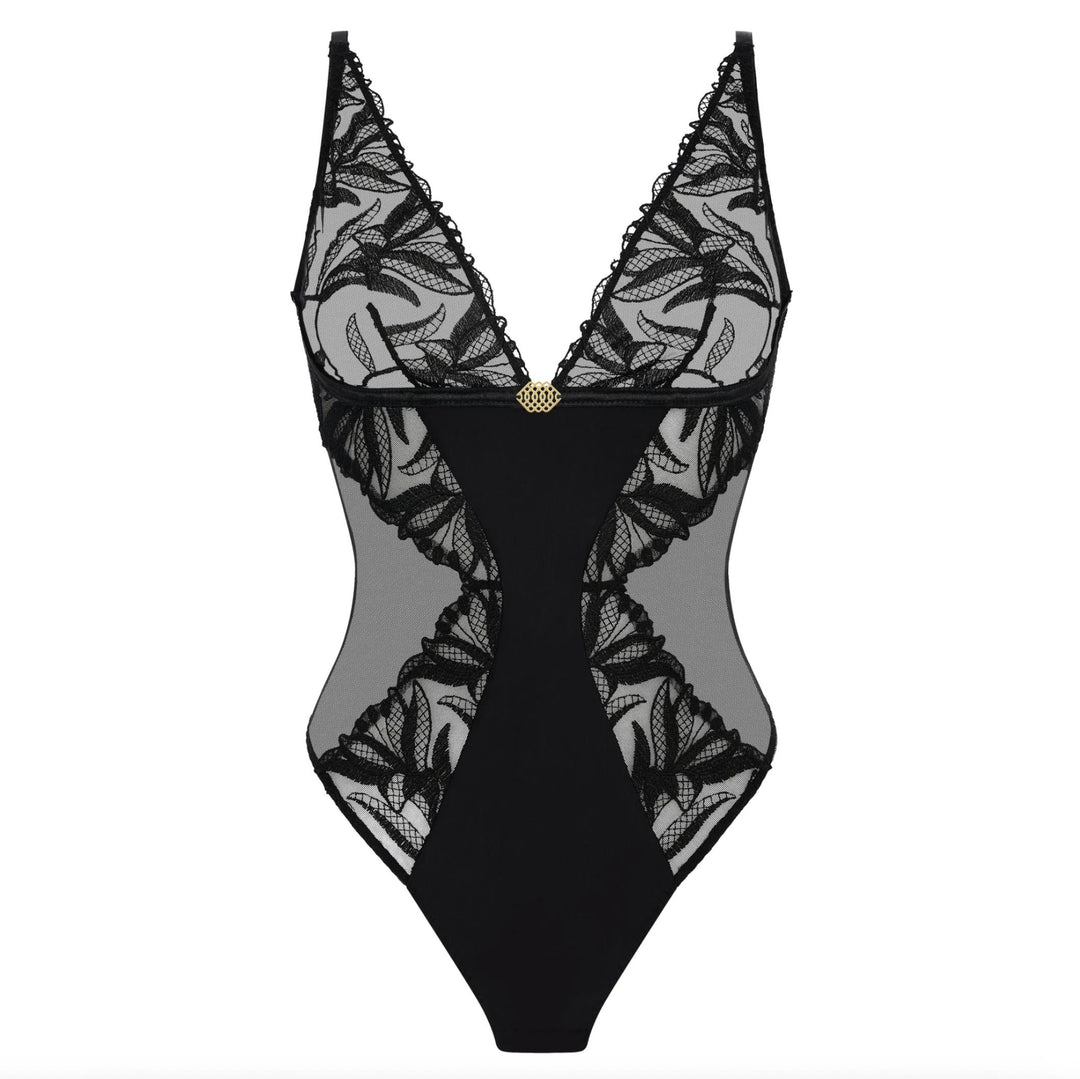 Aubade Sweet Euphoria Body in Black 6B86-Bodysuit-Aubade Paris-Black-XSmall-Anna Bella Fine Lingerie, Reveal Your Most Gorgeous Self!