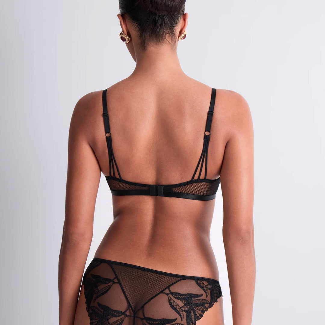 Aubade Sweet Euphoria Bralette in Black 6B10B-Bralette-Aubade Paris-Black-XSmall-Anna Bella Fine Lingerie, Reveal Your Most Gorgeous Self!