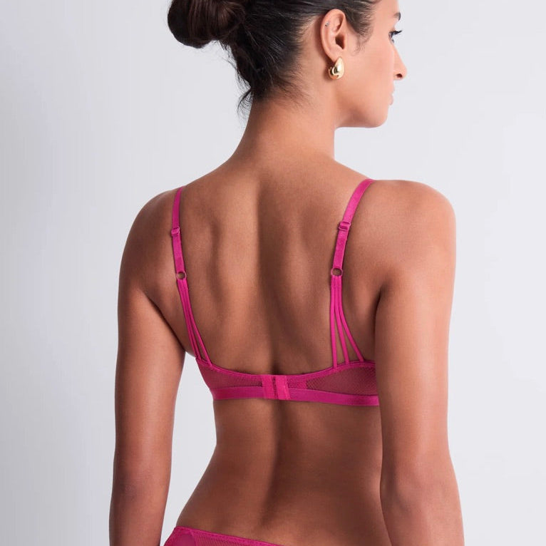 Aubade Sweet Euphoria Bralette in Passion Rose 6B10B-Bralette-Aubade Paris-Passion Rose-XSmall-Anna Bella Fine Lingerie, Reveal Your Most Gorgeous Self!