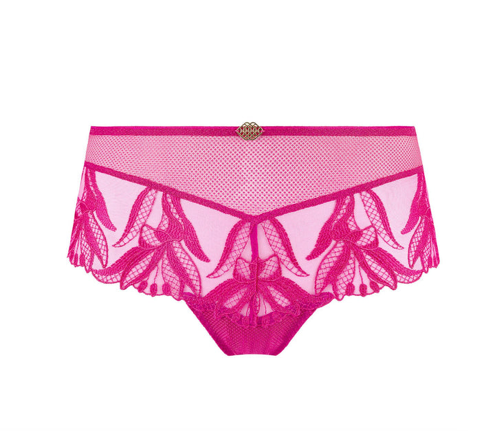 Aubade Sweet Euphoria Cheeky Brief in Passion Rose 6B70-Panties-Aubade Paris-Passion Rose-XSmall-Anna Bella Fine Lingerie, Reveal Your Most Gorgeous Self!
