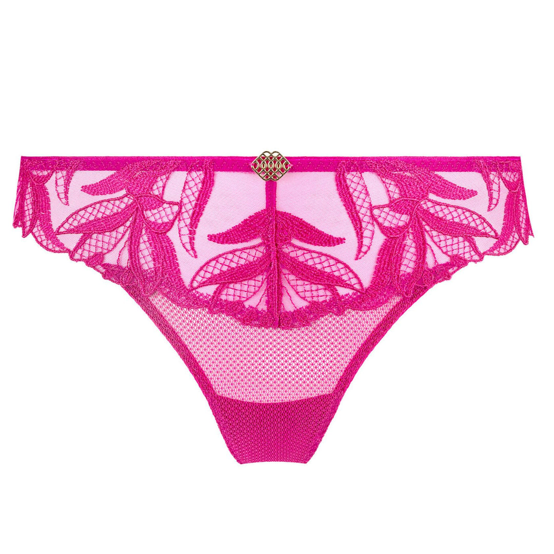 Aubade Sweet Euphoria Tanga in Passion Rose 6B26-Panties-Aubade Paris-Passion Rose-XSmall-Anna Bella Fine Lingerie, Reveal Your Most Gorgeous Self!