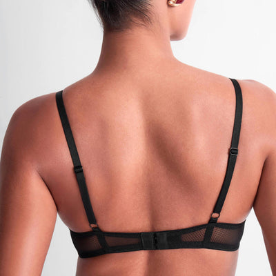 Aubade Sweet Euphoria UW Triangle Bra in Black 6BF12-Anna Bella Fine Lingerie-Black-30-F