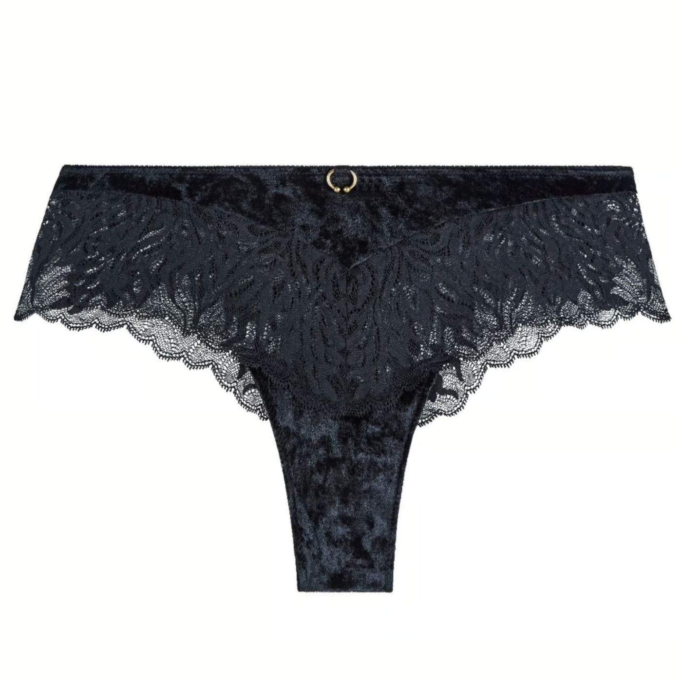 Aubade The Night Before Cheeky Brief 3I70-Anna Bella Fine Lingerie-Blackbird-Small-