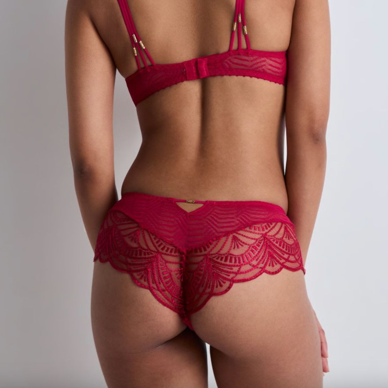Aubade Vibes Cheeky Brief 2B70 in Love Potion-Panties-Aubade Paris-Love Potion-XSmall-Anna Bella Fine Lingerie, Reveal Your Most Gorgeous Self!