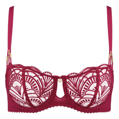 Aubade Vibes Half Cup Bra 2BF14 in Love Potion-Anna Bella Fine Lingerie-Love Potion-32-B