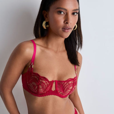 Aubade Vibes Half Cup Bra 2BF14 in Love Potion-Anna Bella Fine Lingerie-Love Potion-32-B