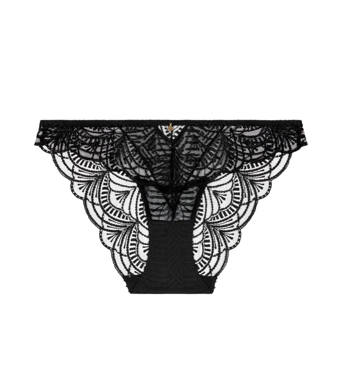 Aubade Vibes Italian Brief in Black 2A27-Anna Bella Fine Lingerie-Black-XLarge-