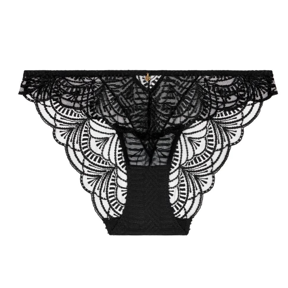 Aubade Vibes Italian Brief in Black 2B27-Anna Bella Fine Lingerie-Black-XSmall-