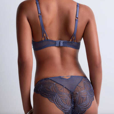 Aubade Vibes Italian Brief in Denim 2B27-Panties-Aubade Paris-Denim-XSmall-Anna Bella Fine Lingerie, Reveal Your Most Gorgeous Self!