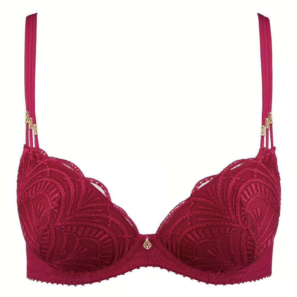 Aubade Vibes Push Up Bra 2BN08 in Love Potion-Bras-Aubade Paris-Love Potion-32-D-Anna Bella Fine Lingerie, Reveal Your Most Gorgeous Self!