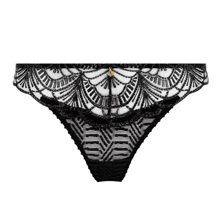 Aubade Vibes Tanga in Black 2B26-Panties-Aubade Paris-Black-XSmall-Anna Bella Fine Lingerie, Reveal Your Most Gorgeous Self!