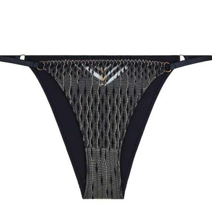 Aubade Vodoo Kiss Hipster Brief in Black 3D20-Panties-Aubade Paris-Black-Small-Anna Bella Fine Lingerie, Reveal Your Most Gorgeous Self!
