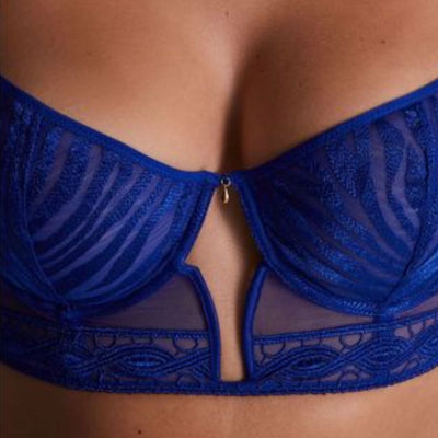 Aubade Wild Pulse Bustier 2G36-Anna Bella Fine Lingerie-Blue Sensation-34-C