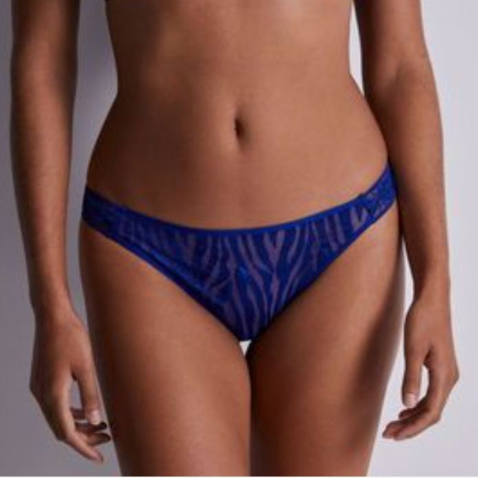 Aubade Wild Pulse Mini Coeur Brief 2G20-Anna Bella Fine Lingerie-Blue Sensation-XSmall-