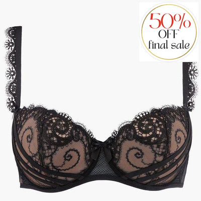 Aubade a La Folie Half Cup Bra QI14-6-Anna Bella Fine Lingerie-Kohl-30-E