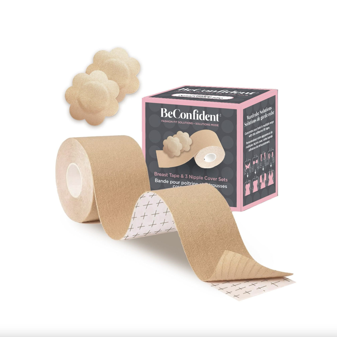 Be Confident Breast Lift Tape & Discreet Nipple Cover Sets-Anna Bella Fine Lingerie-