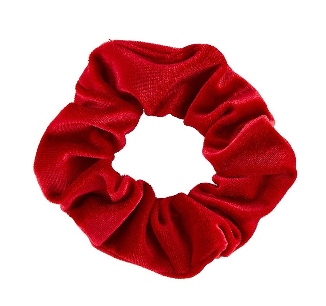 Bella Heart Ornament Scrunchi in Red P71111-Anna Bella Fine Lingerie-