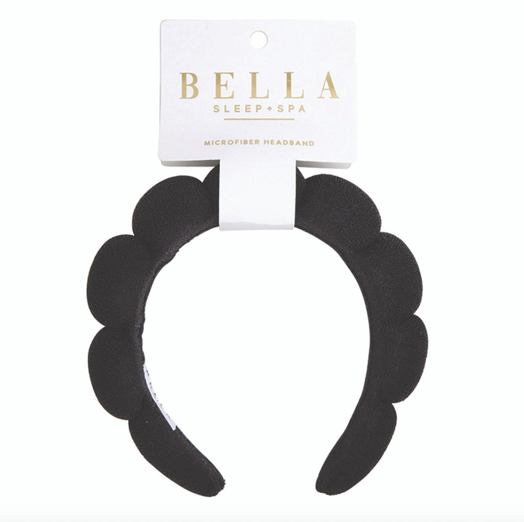 Bella Makeup Headband in Black R0783-Bath &amp; Beauty-Bella Sleep &amp; Spa-Anna Bella Fine Lingerie, Reveal Your Most Gorgeous Self!