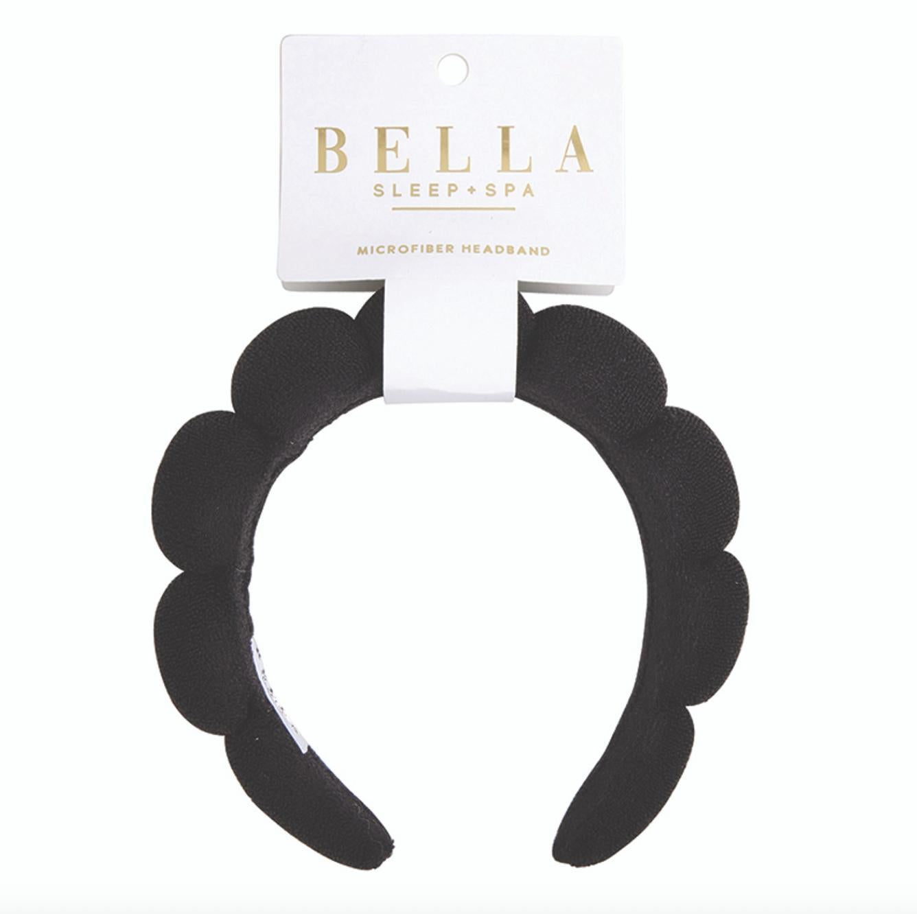 Bella Makeup Headband in Black R0783-Anna Bella Fine Lingerie-