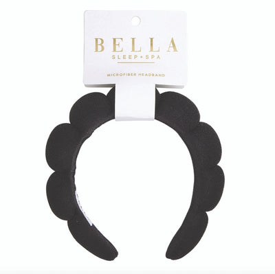 Bella Makeup Headband in Black R0783-Anna Bella Fine Lingerie-