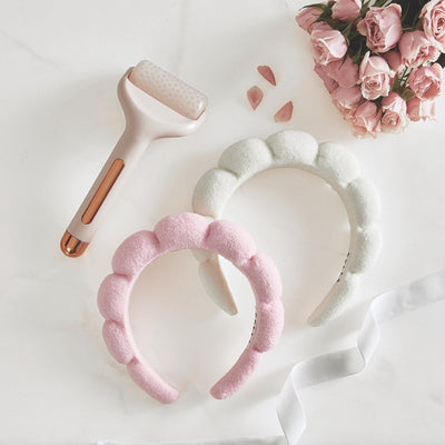 Bella Makeup Headband in Light Pink R0783-Anna Bella Fine Lingerie-