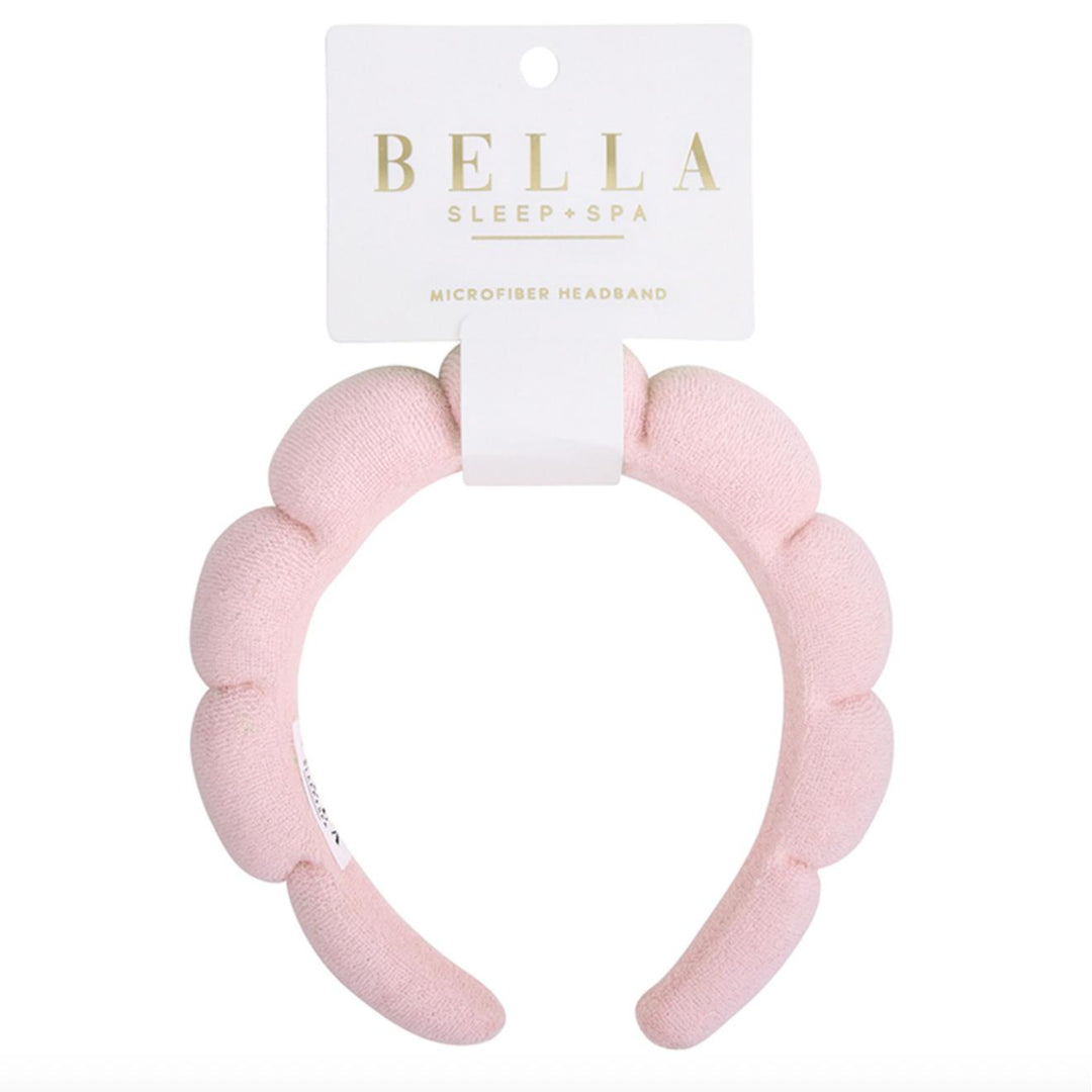 Bella Makeup Headband in Light Pink R0783-Bath &amp; Beauty-Bella Sleep &amp; Spa-Anna Bella Fine Lingerie, Reveal Your Most Gorgeous Self!