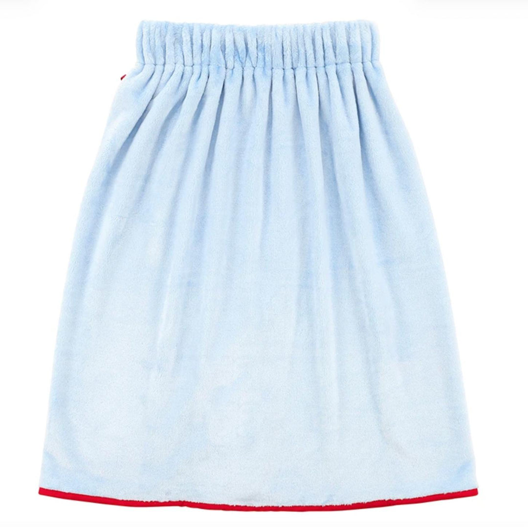 Bella Spa Wrap Droopy Bow in Blue and Red T1997-Bath &amp; Beauty-Bella Sleep &amp; Spa-Anna Bella Fine Lingerie, Reveal Your Most Gorgeous Self!